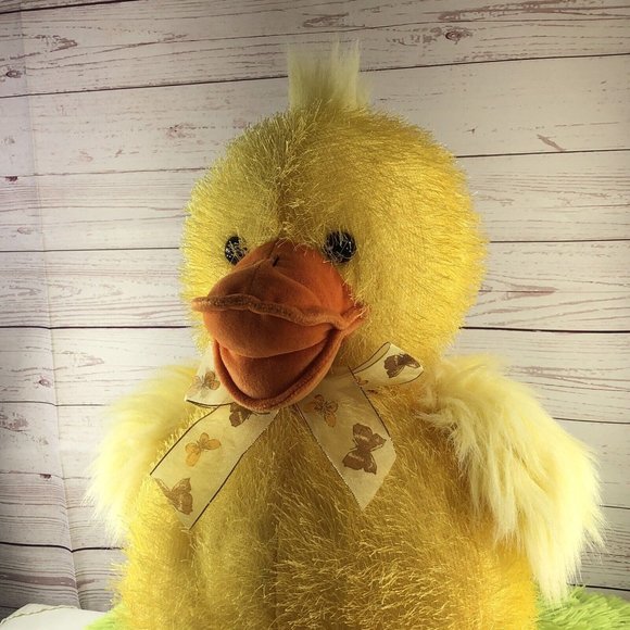 JC Penney Toys Jcpenney Vintage Large Easter Plush Chick Chicken